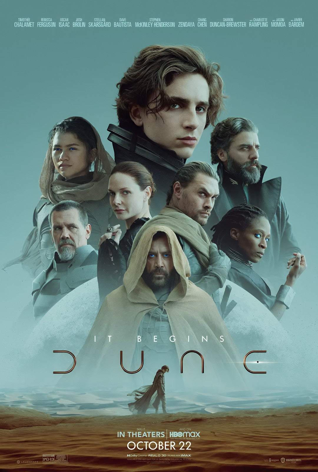 1-Disc Dune (2021) 1080P for Gift Movie All RegionPlay Seal Box Blu-ray