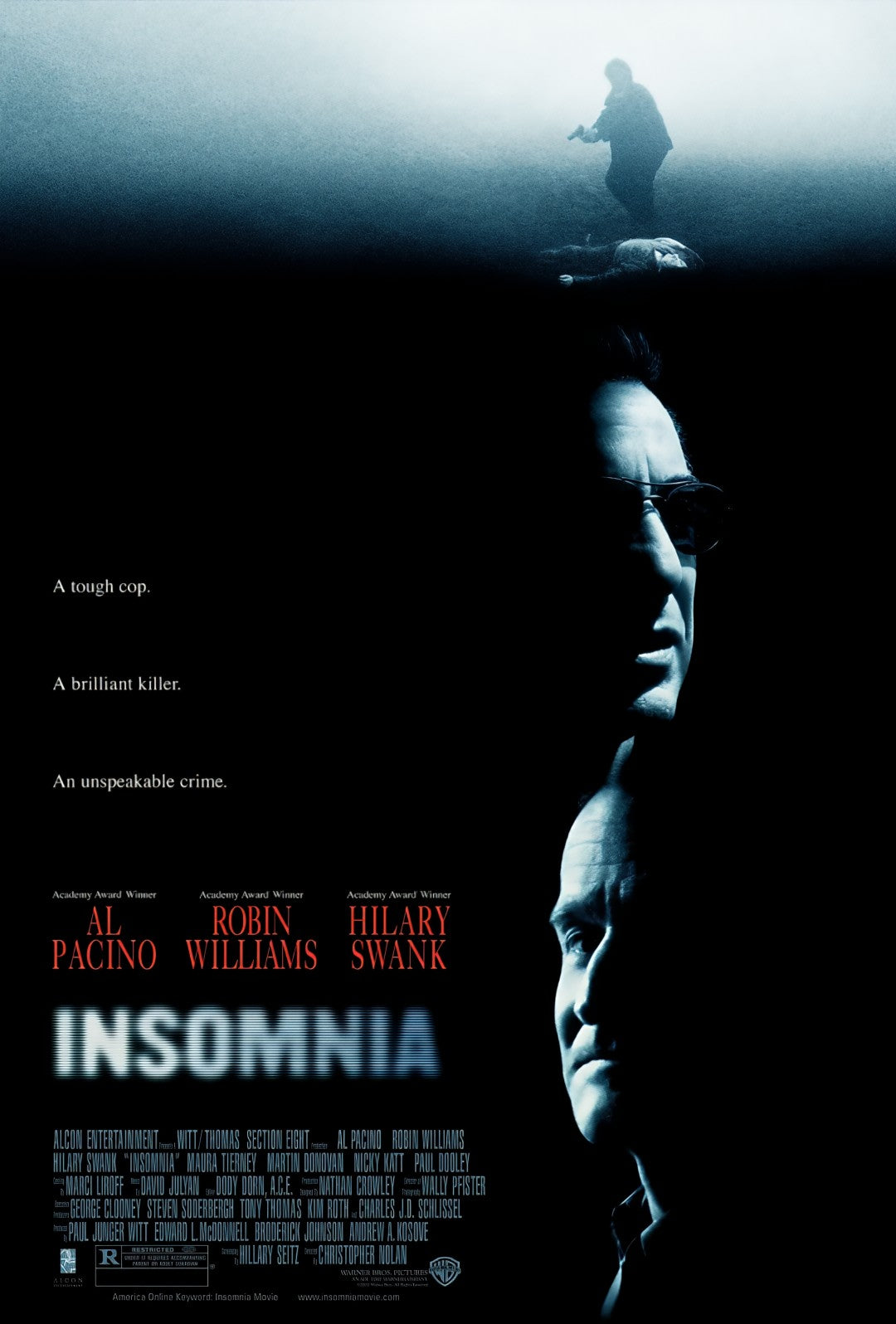 1-Disc Insomnia (2002) 1080P for Gift Movie All RegionPlay Seal Box Blu-ray