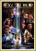 1-Disc Excalibur (1981) 1080P for Gift Movie All RegionPlay Seal Box Blu-ray