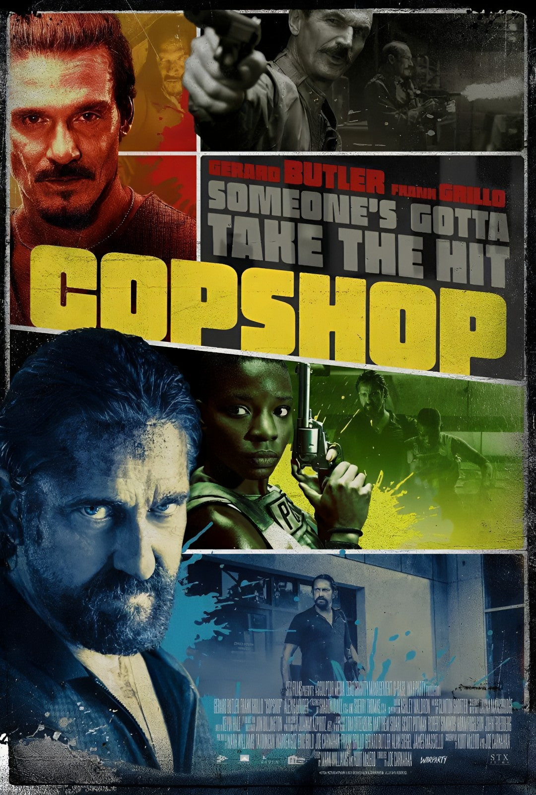 1-Disc Copshop (2021) 1080P for Gift Movie All RegionPlay Seal Box Blu-ray