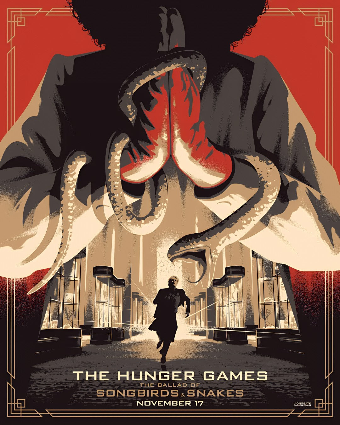 1-Disc The Hunger Games: The Ballad of Songbirds & Snakes (2023) 1080P for Gift Movie All RegionPlay Seal Box Blu-ray