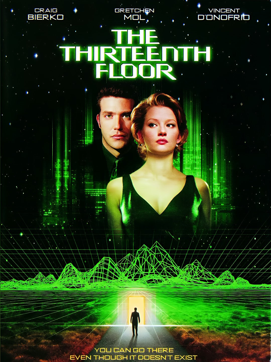 1-Disc The Thirteenth Floor (1999) 1080P for Gift Movie All RegionPlay Seal Box Blu-ray