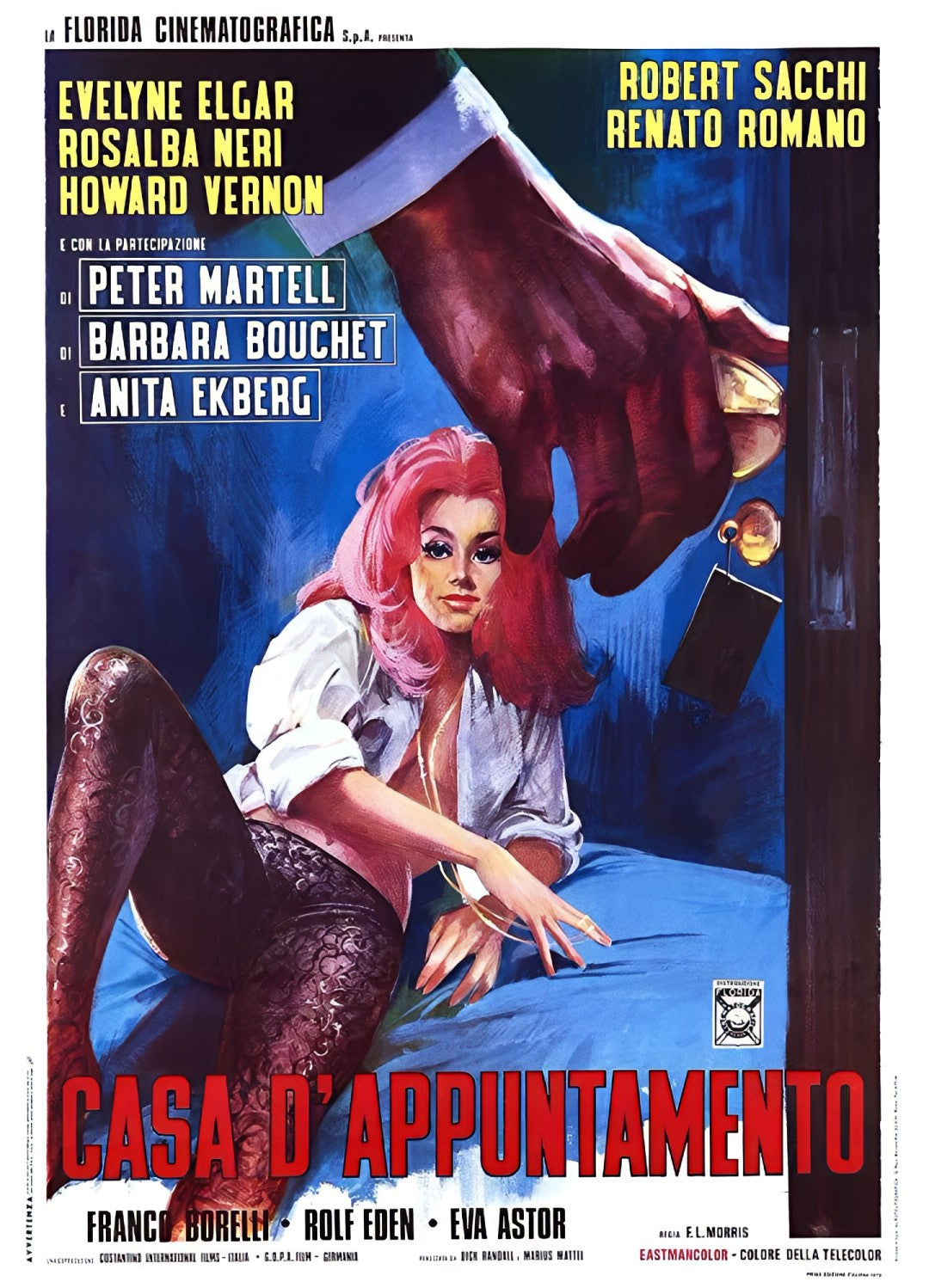 1-Disc Casa d'appuntamento (1972) 1080P for Gift Movie All RegionPlay Seal Box Blu-ray
