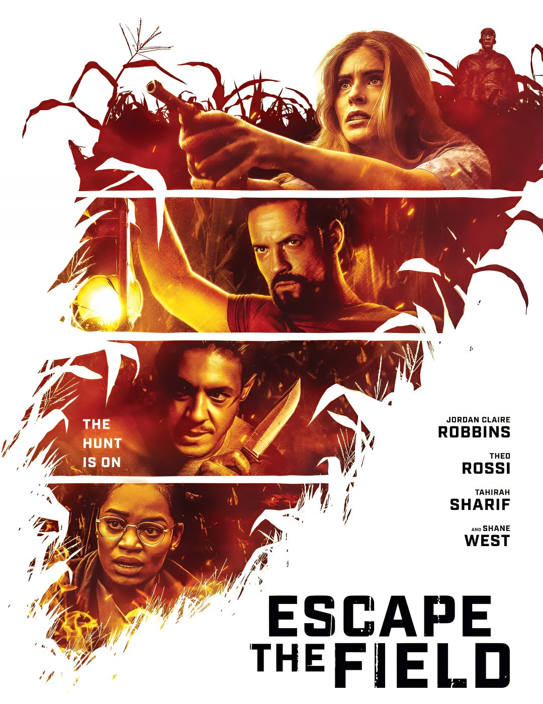 1-Disc Escape The Field (2022) 1080P for Gift Movie All RegionPlay Seal Box Blu-ray