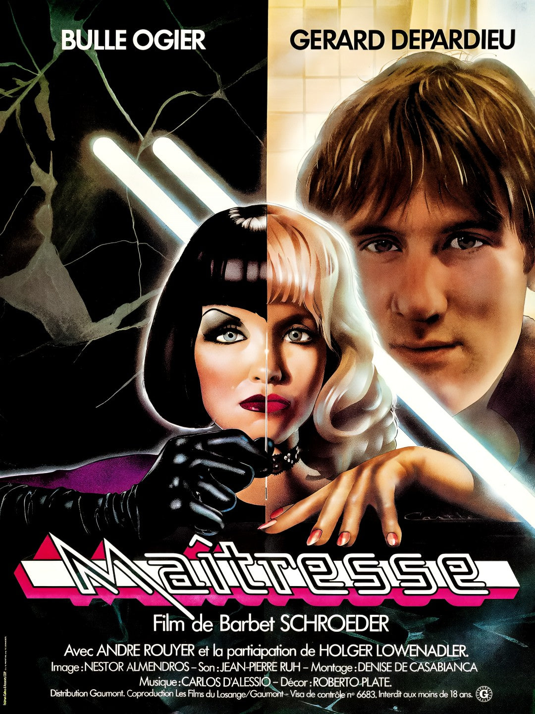 1-Disc Maîtresse (1975) 1080P for Gift Movie All RegionPlay Seal Box Blu-ray