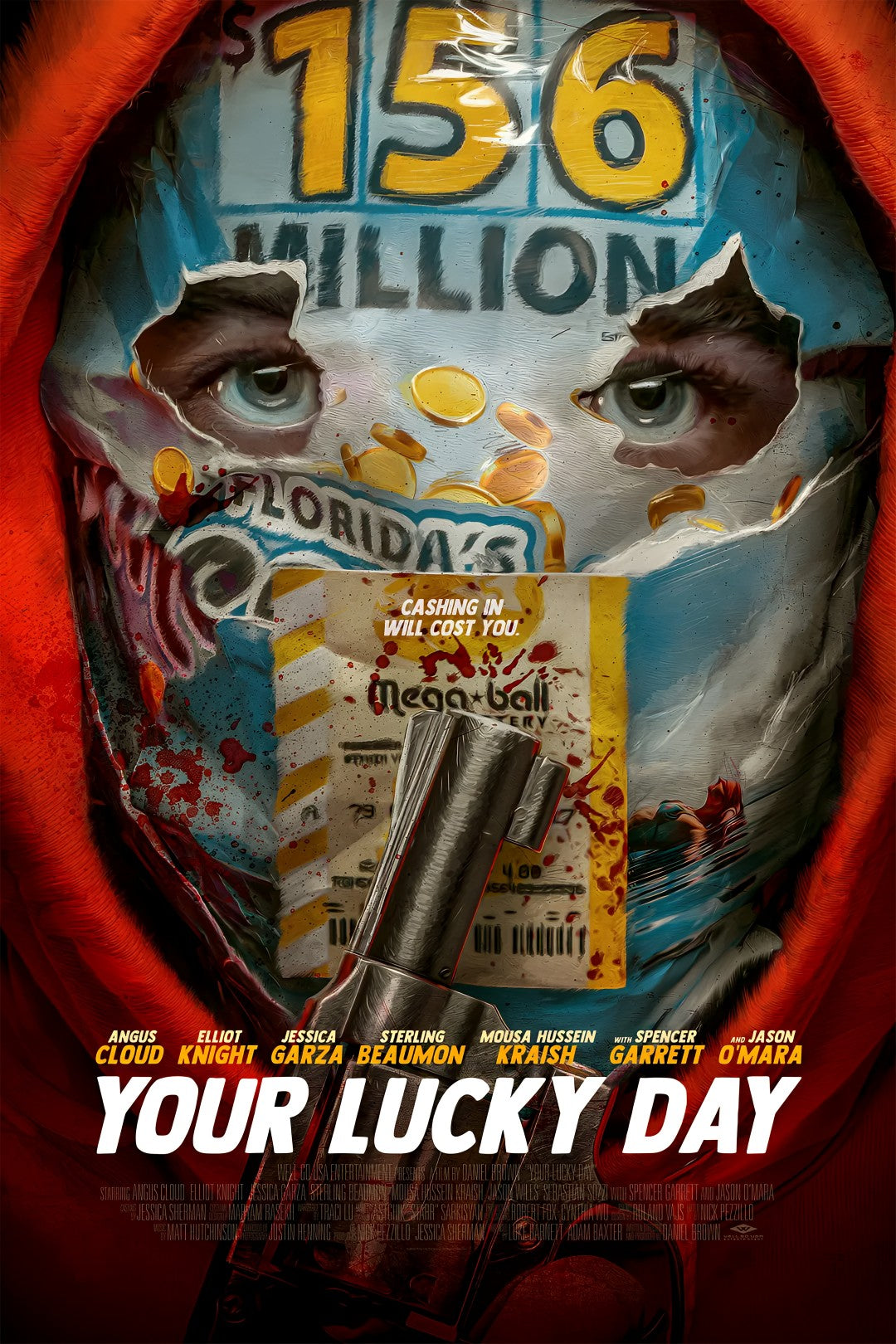 1-Disc Your Lucky Day (2023) 1080P for Gift Movie All RegionPlay Seal Box Blu-ray