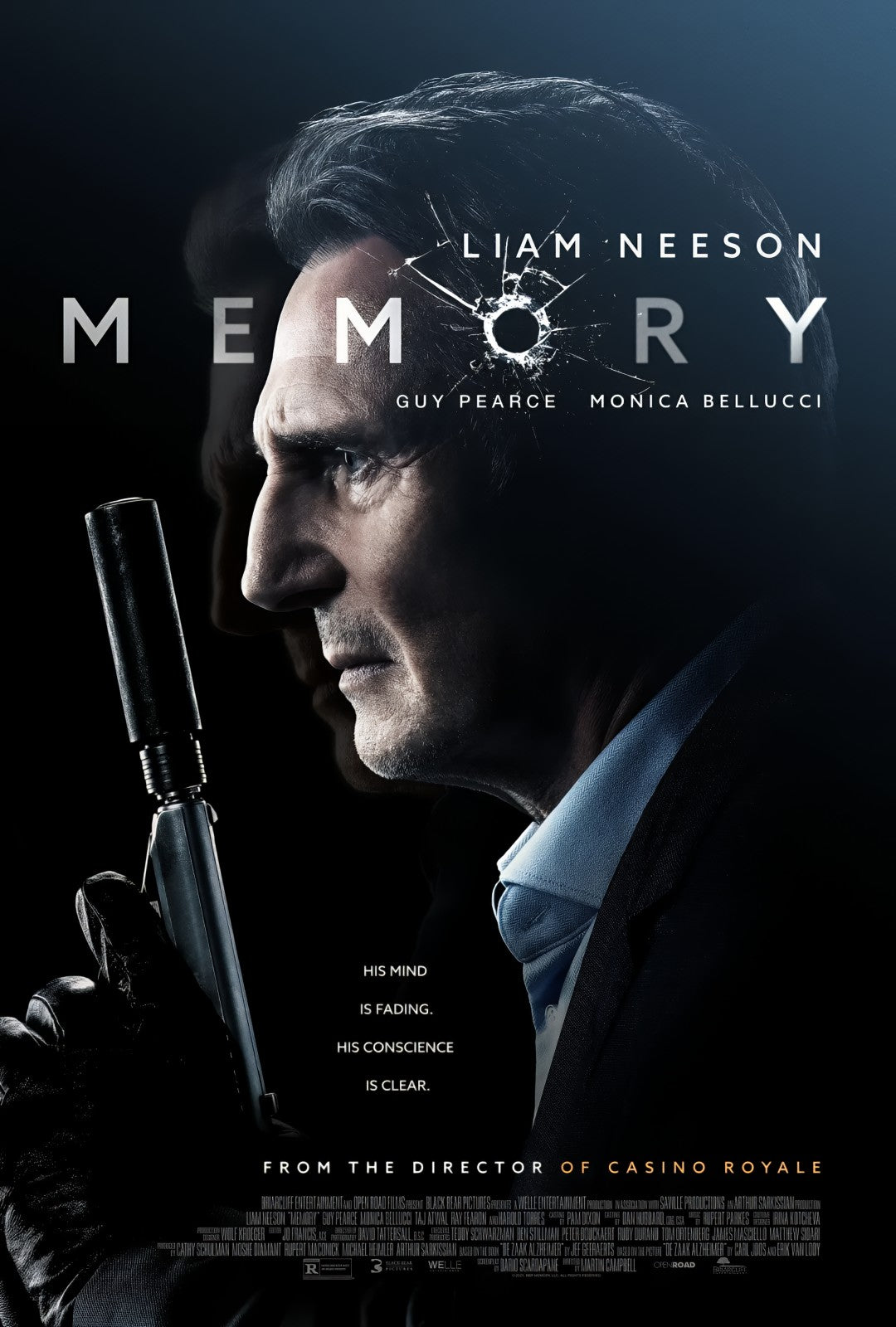 1-Disc Memory (2022) 1080P for Gift Movie All RegionPlay Seal Box Blu-ray