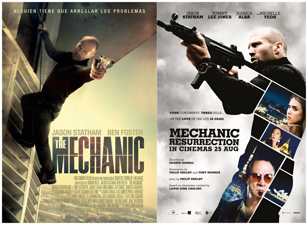 2-Disc The Mechanic Season 1-2 1080P for Gift Movie All RegionPlay Seal Box Blu-ray