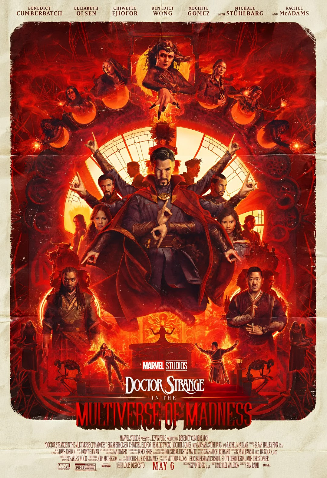 1-Disc Doctor Strange in the Multiverse of Madness (2022) 1080P for Gift Movie All RegionPlay Seal Box Blu-ray