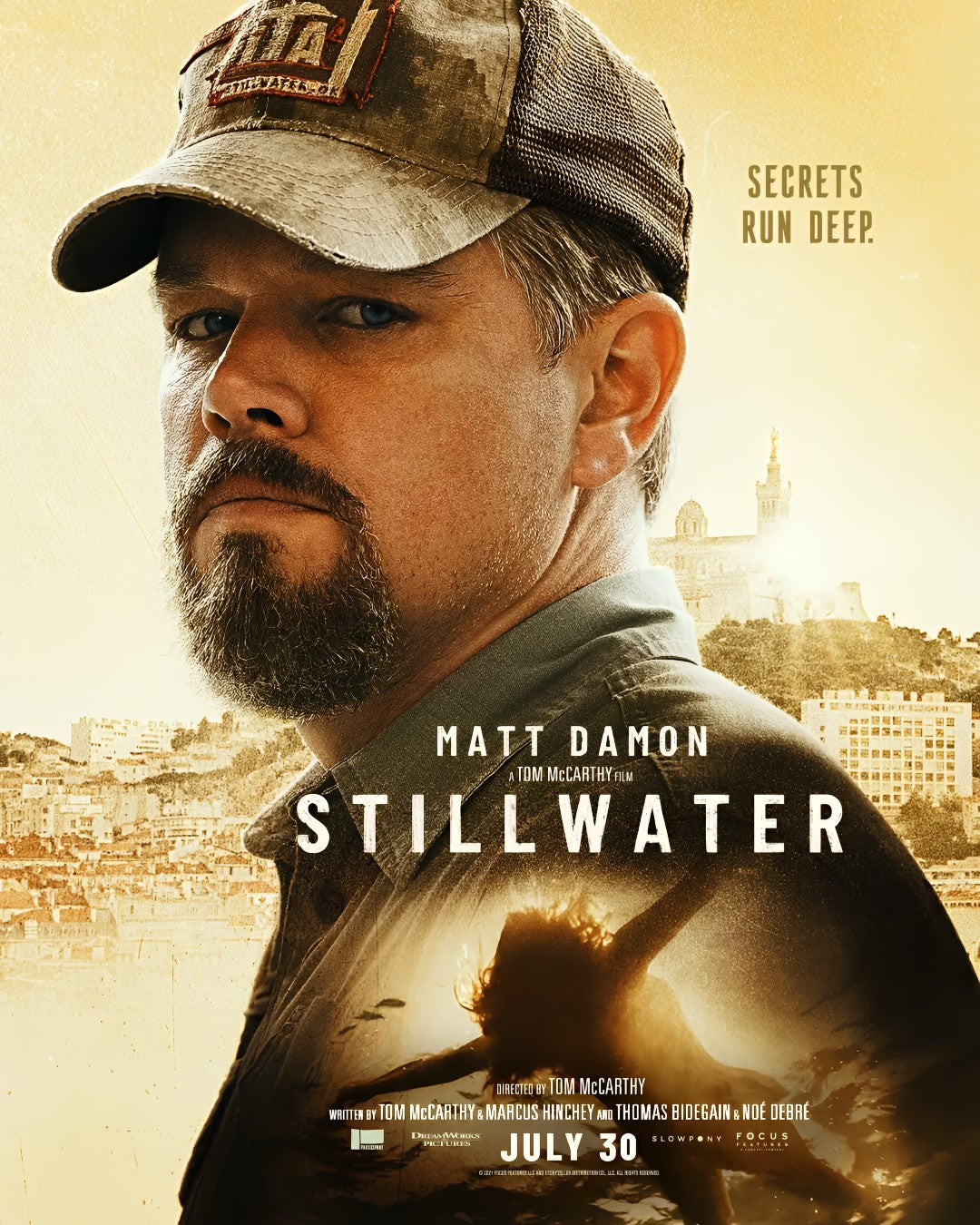 1-Disc Stillwater (2021) 1080P for Gift Movie All RegionPlay Seal Box Blu-ray