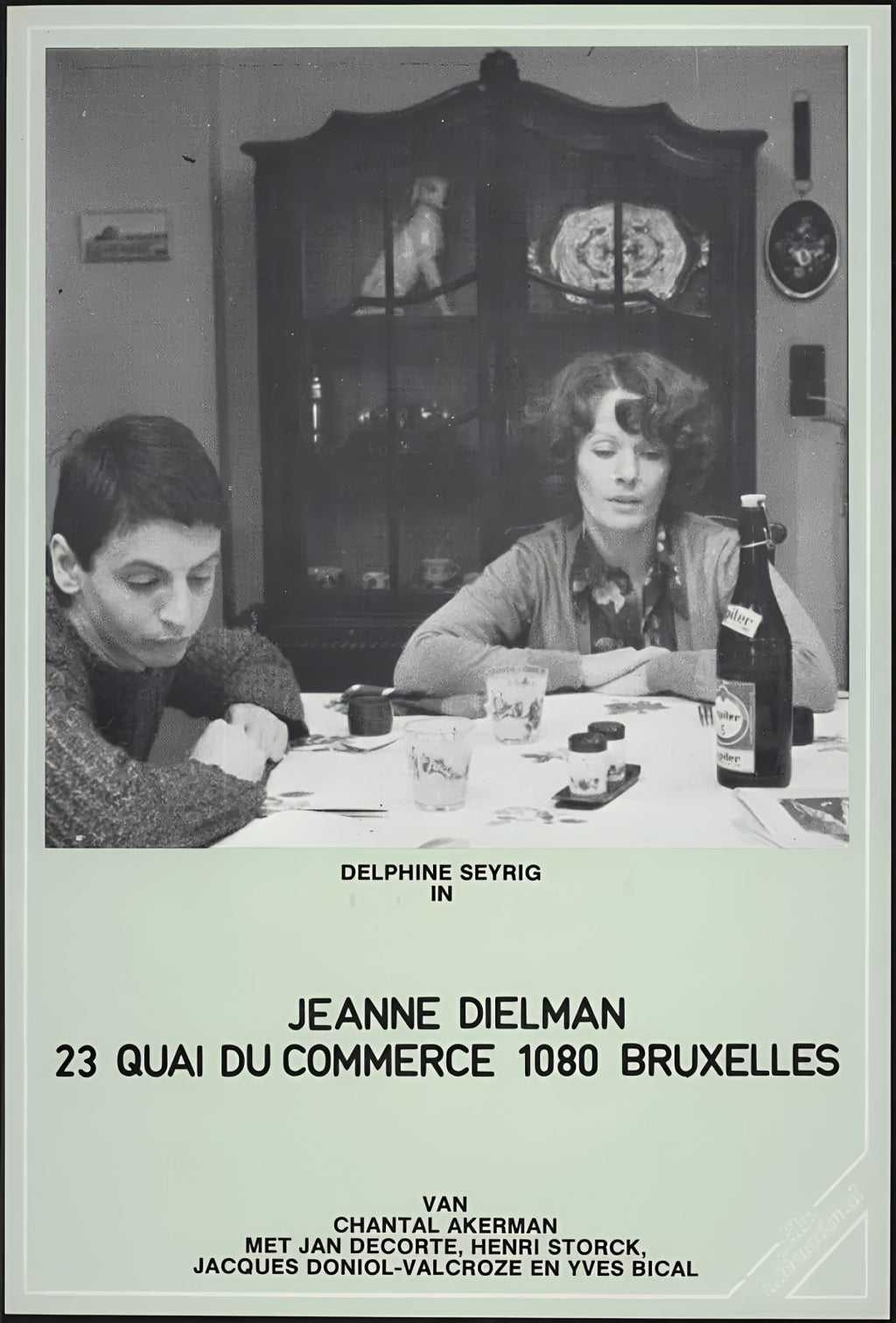 1-Disc Jeanne Dielman23 Quai du Commerce1080 Bruxelles (1975) 1080P for Gift Movie All RegionPlay Seal Box Blu-ray