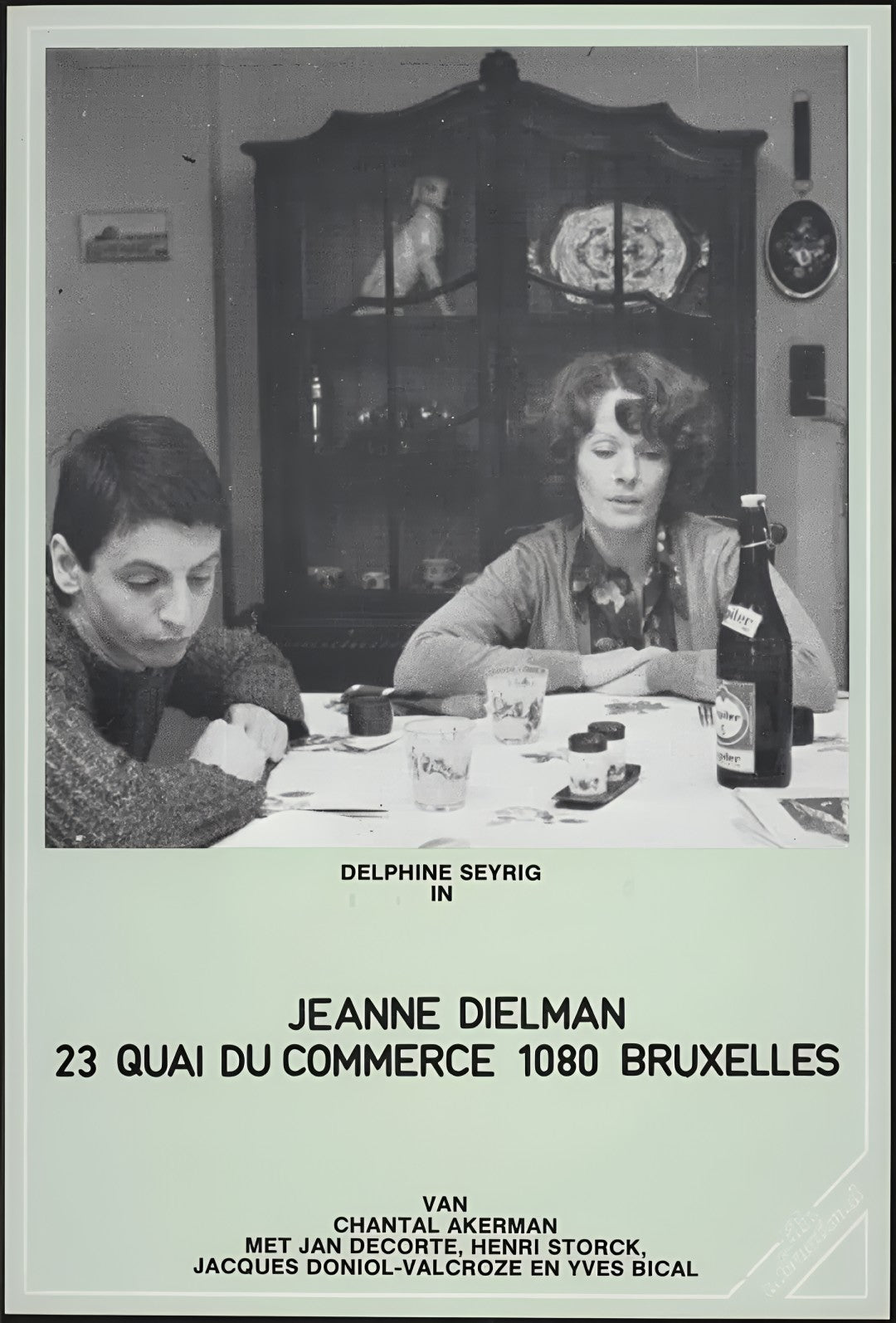 1-Disc Jeanne Dielman23 Quai du Commerce1080 Bruxelles (1975) 1080P for Gift Movie All RegionPlay Seal Box Blu-ray
