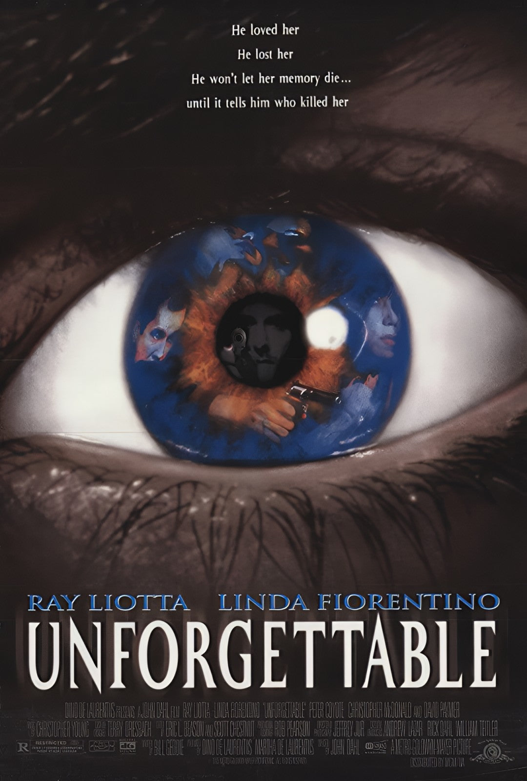 1-Disc Unforgettable (1996) 1080P for Gift Movie All RegionPlay Seal Box Blu-ray