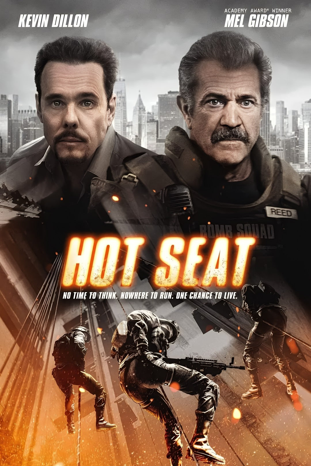 1-Disc Hot Seat (2022) 1080P for Gift Movie All RegionPlay Seal Box Blu-ray