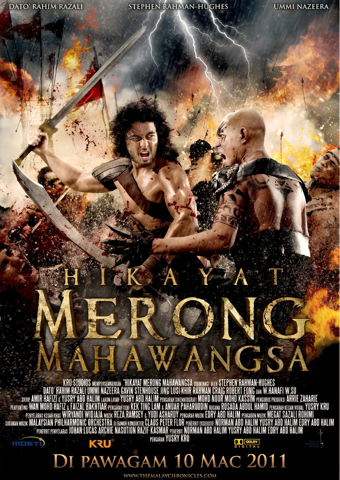 1-Disc Clash of Empires: Battle for Asia (2011) 1080P for Gift Movie All RegionPlay Seal Box Blu-ray