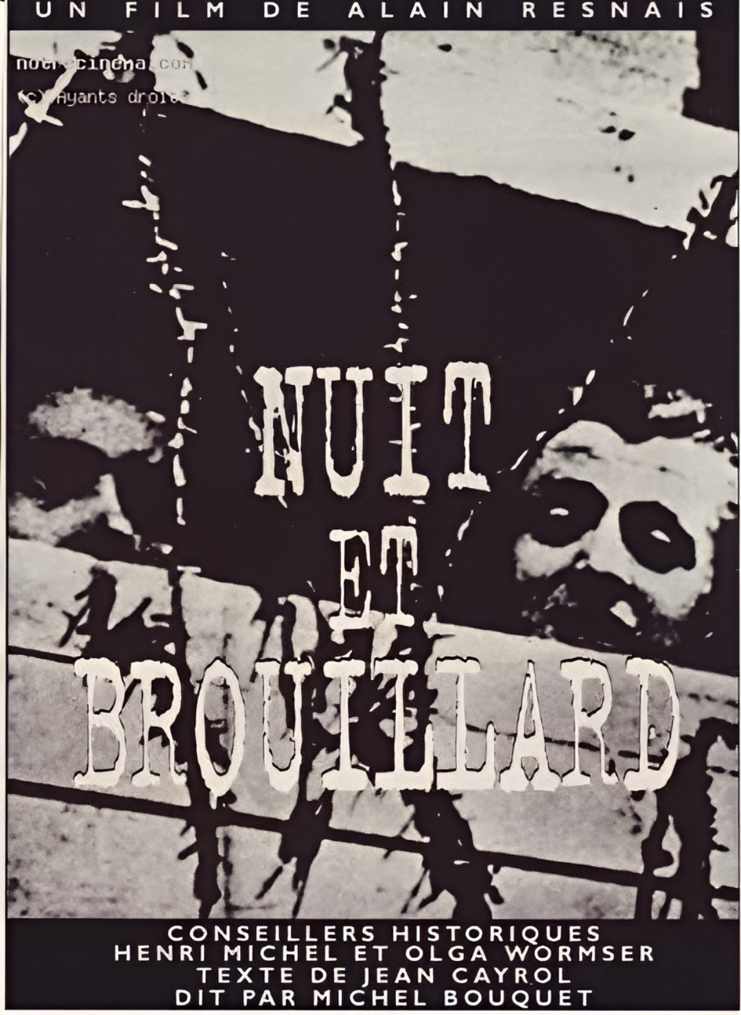 1-Disc Nuit et brouillard (1956) 1080P for Gift Movie All RegionPlay Seal Box Blu-ray