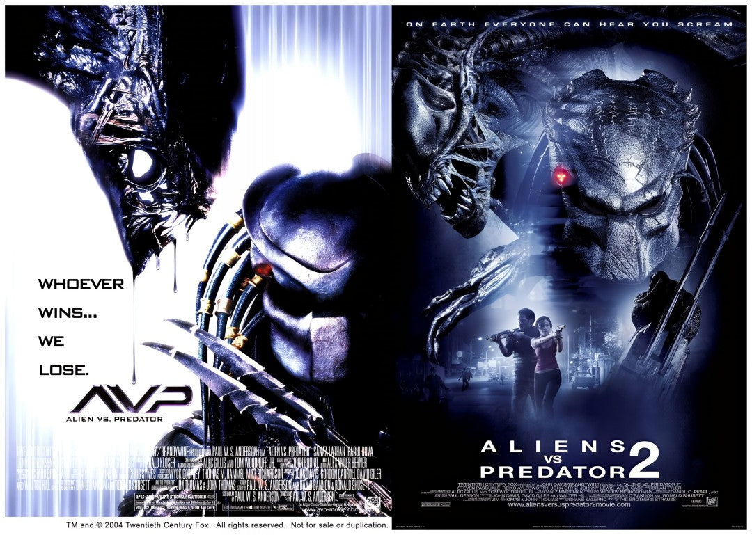2-Disc AVP: Alien vs. Predator Season 1-2 1080P for Gift Movie All RegionPlay Seal Box Blu-ray