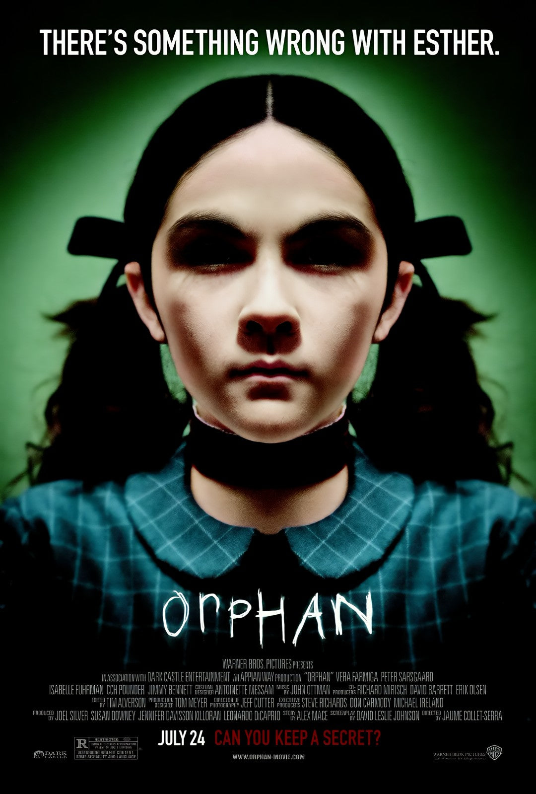 1-Disc Orphan (2009) 1080P for Gift Movie All RegionPlay Seal Box Blu-ray