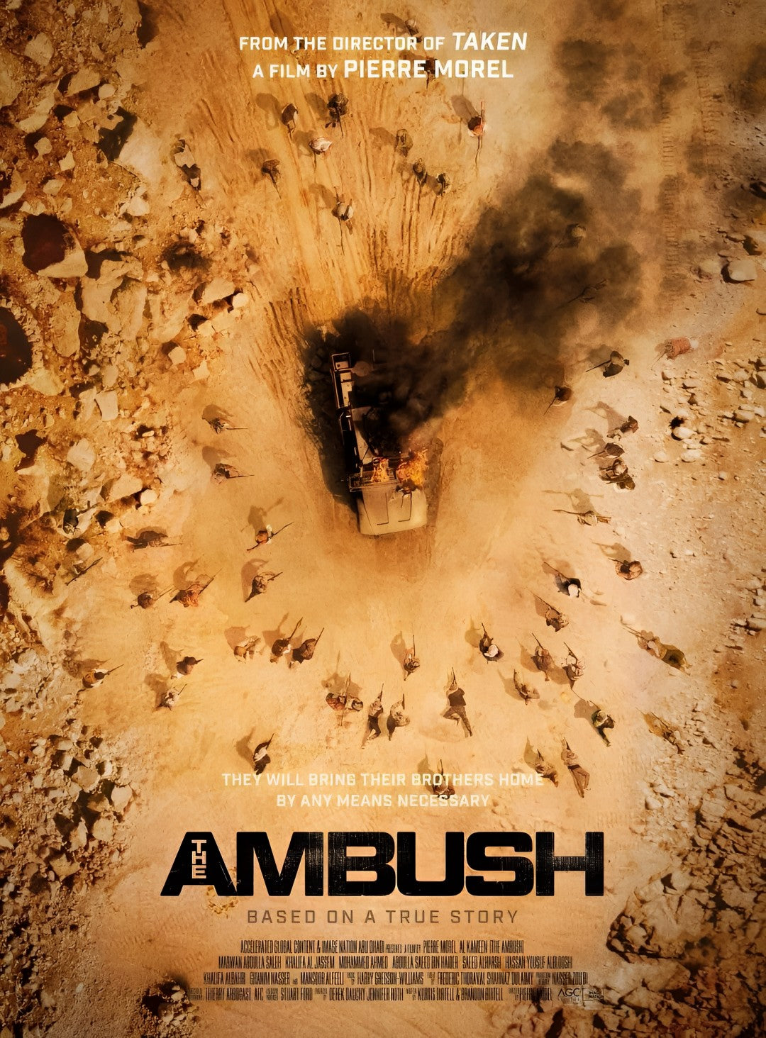 1-Disc The Ambush (2021) 1080P for Gift Movie All RegionPlay Seal Box Blu-ray