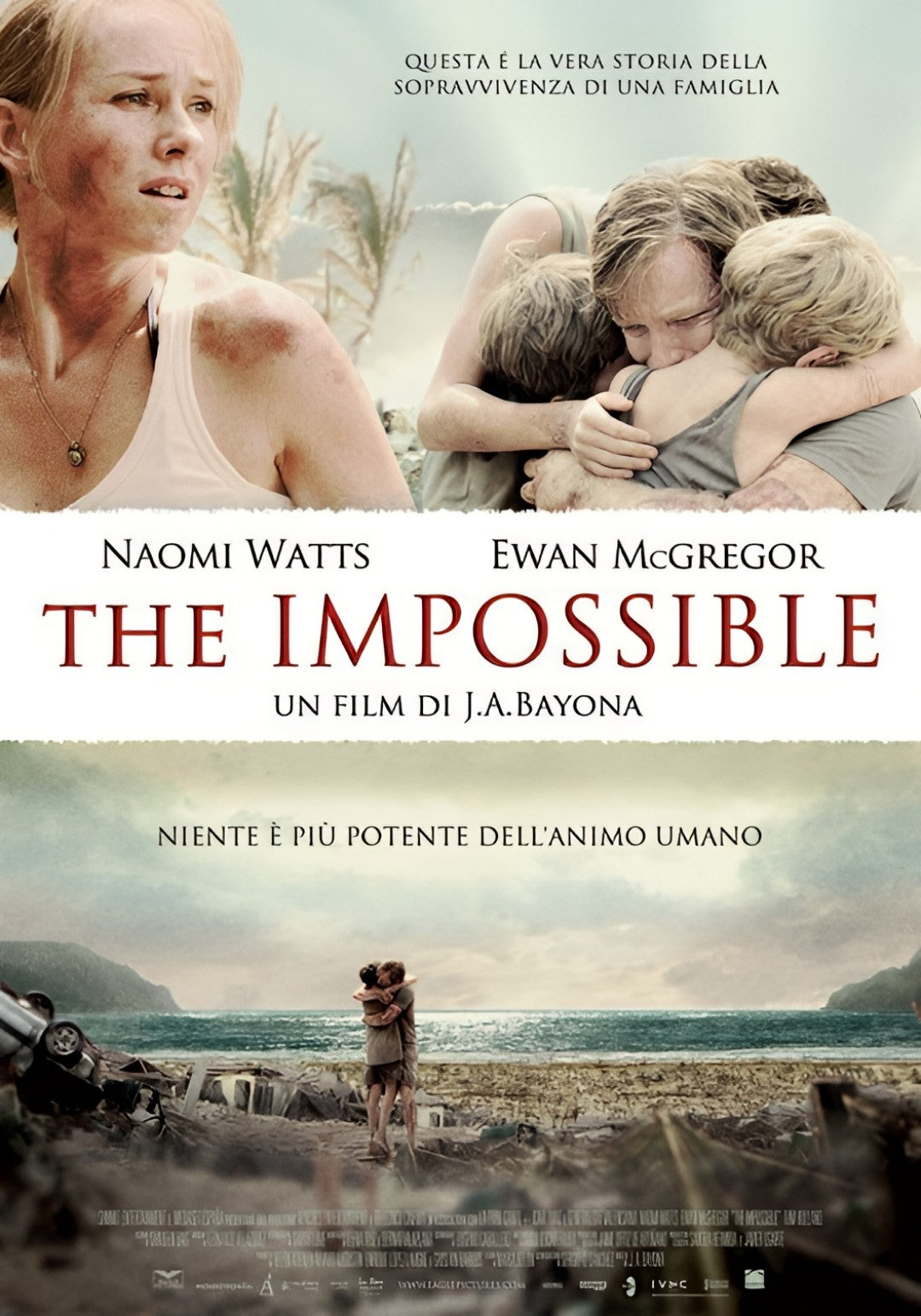 1-Disc The Impossible ( 2012 ) 1080P for Gift Movie All RegionPlay Seal Box Blu-ray
