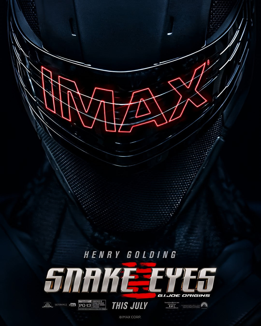 1-Disc Snake Eyes: G.I. Joe Origins (2021) 1080P for Gift Movie All RegionPlay Seal Box Blu-ray