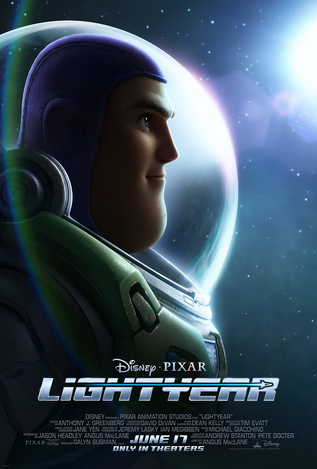 1-Disc Lightyear (2022) 1080P for Gift Movie All RegionPlay Seal Box Blu-ray