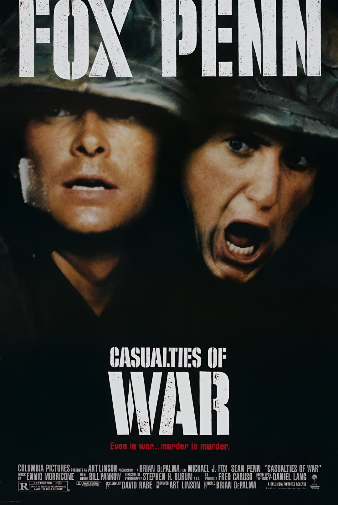 1-Disc Casualties of War (1989) 1080P for Gift Movie All RegionPlay Seal Box Blu-ray