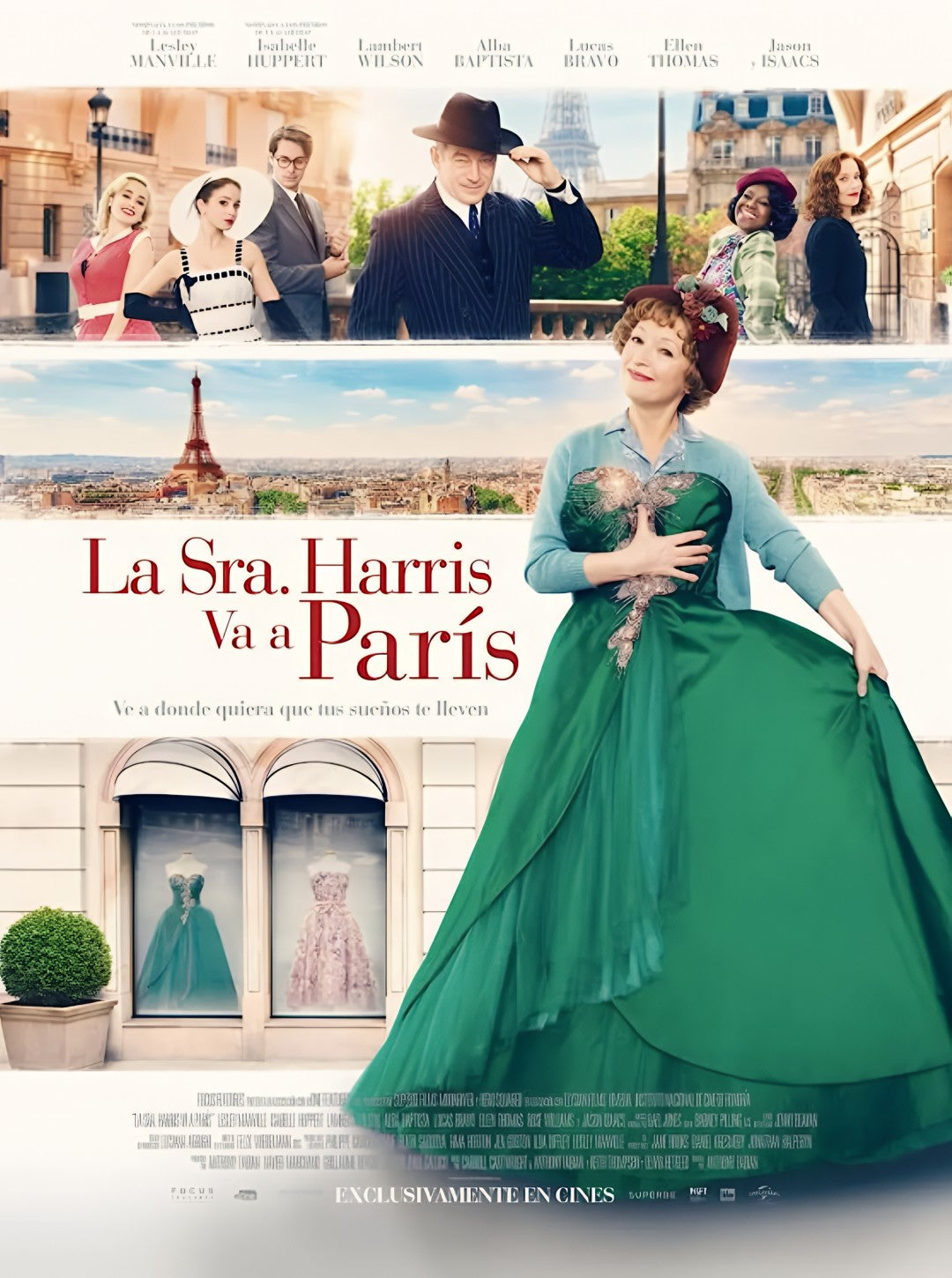 1-Disc Mrs. Harris Goes To Paris (2022) 1080P for Gift Movie All RegionPlay Seal Box Blu-ray