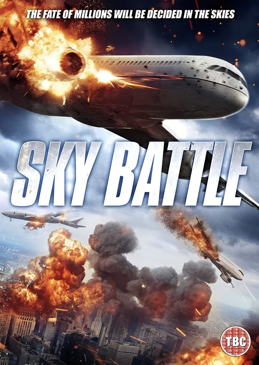 1-Disc Airliner Sky Battle (2020) 1080P for Gift Movie All RegionPlay Seal Box Blu-ray