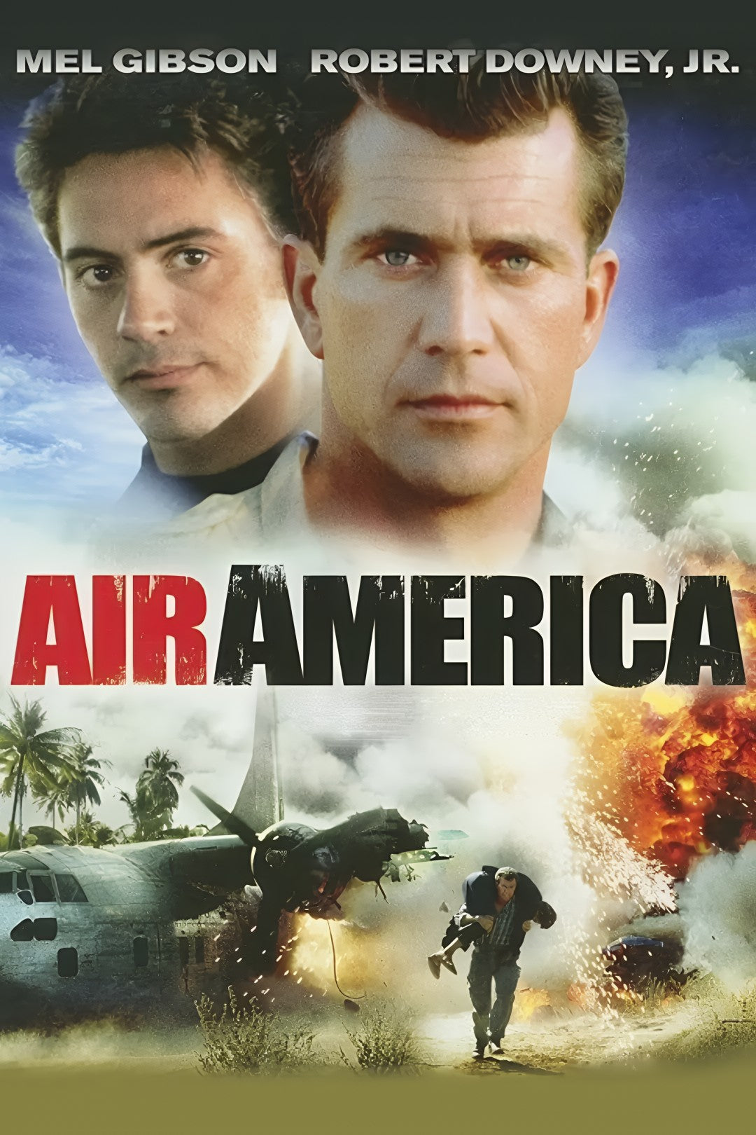 1-Disc Air America (1990) 1080P for Gift Movie All RegionPlay Seal Box Blu-ray