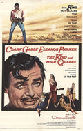 1-Disc The King and Four Queens (1956) 1080P for Gift Movie All RegionPlay Seal Box Blu-ray