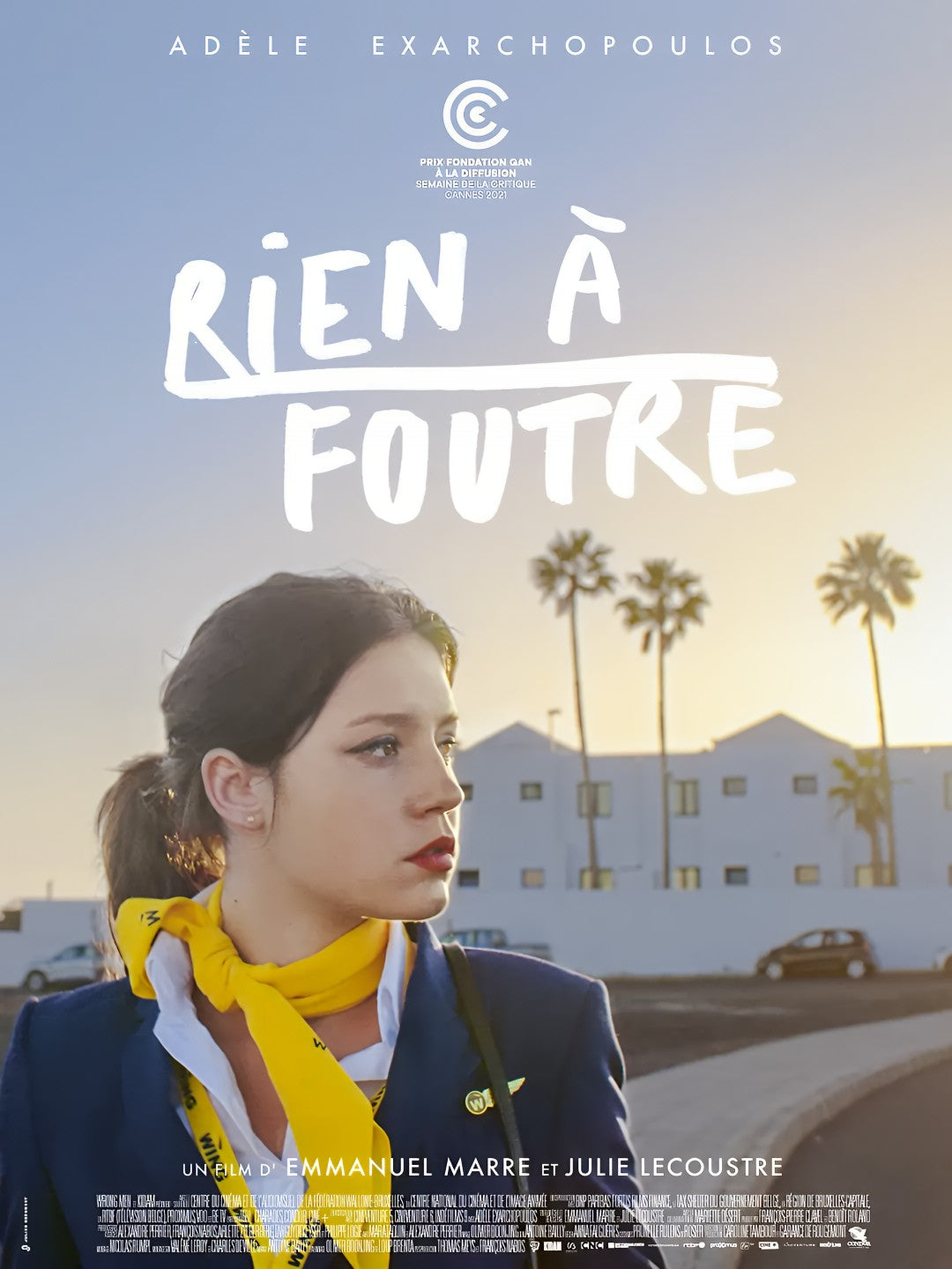 1-Disc Rien à foutre (2021) 1080P for Gift Movie All RegionPlay Seal Box Blu-ray