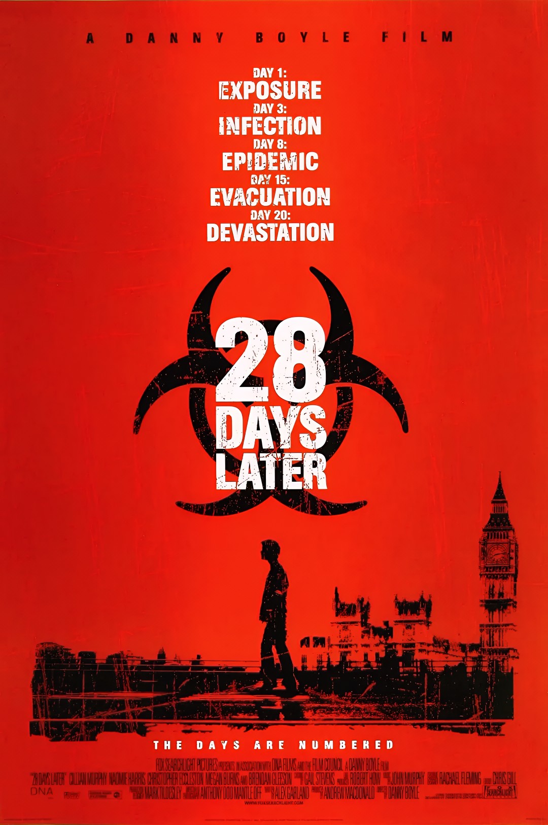 1-Disc 28 Days Later... (2002) 1080P for Gift Movie All RegionPlay Seal Box Blu-ray