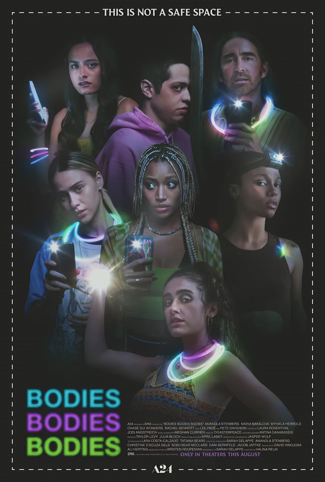 1-Disc BodiesBodiesBodies (2022) 1080P for Gift Movie All RegionPlay Seal Box Blu-ray