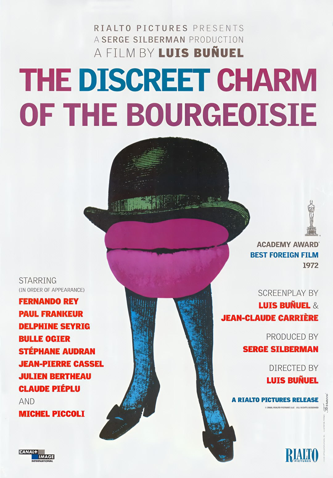 1-Disc Le Charme discret de la bourgeoisie (1972) 1080P for Gift Movie All RegionPlay Seal Box Blu-ray
