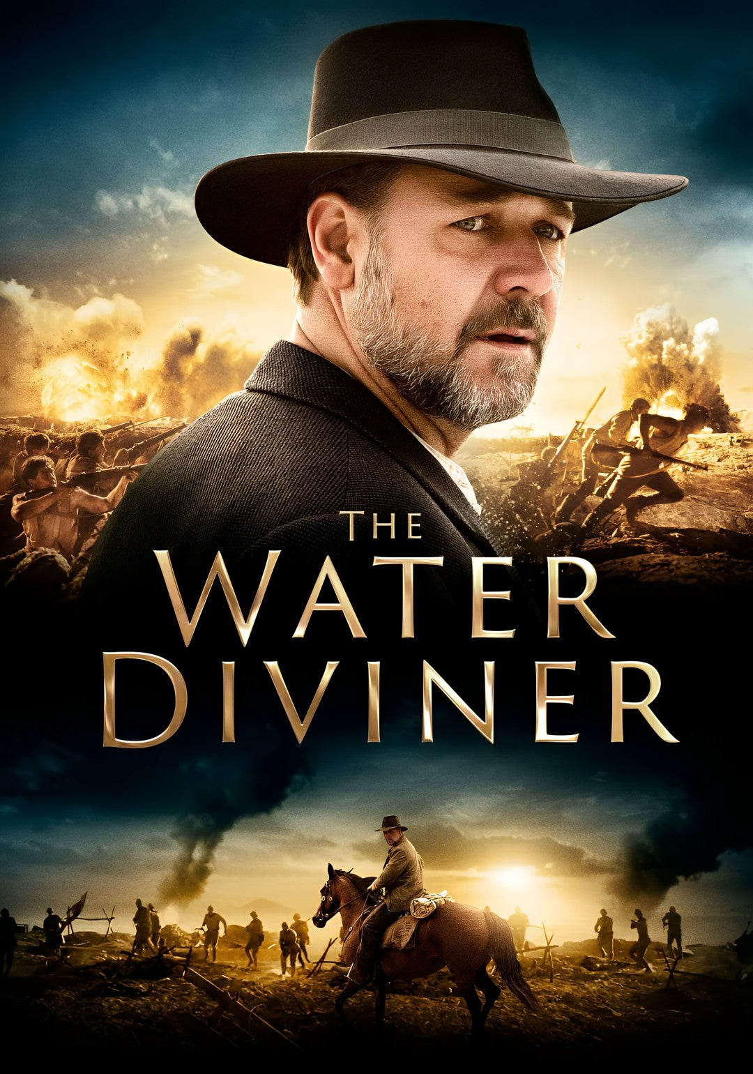 1-Disc The Water Diviner (2014) 1080P for Gift Movie All RegionPlay Seal Box Blu-ray