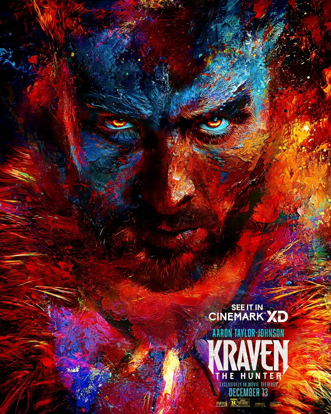 1-Disc Kraven the Hunter (2024) 1080P for Gift Movie All RegionPlay Seal Box Blu-ray