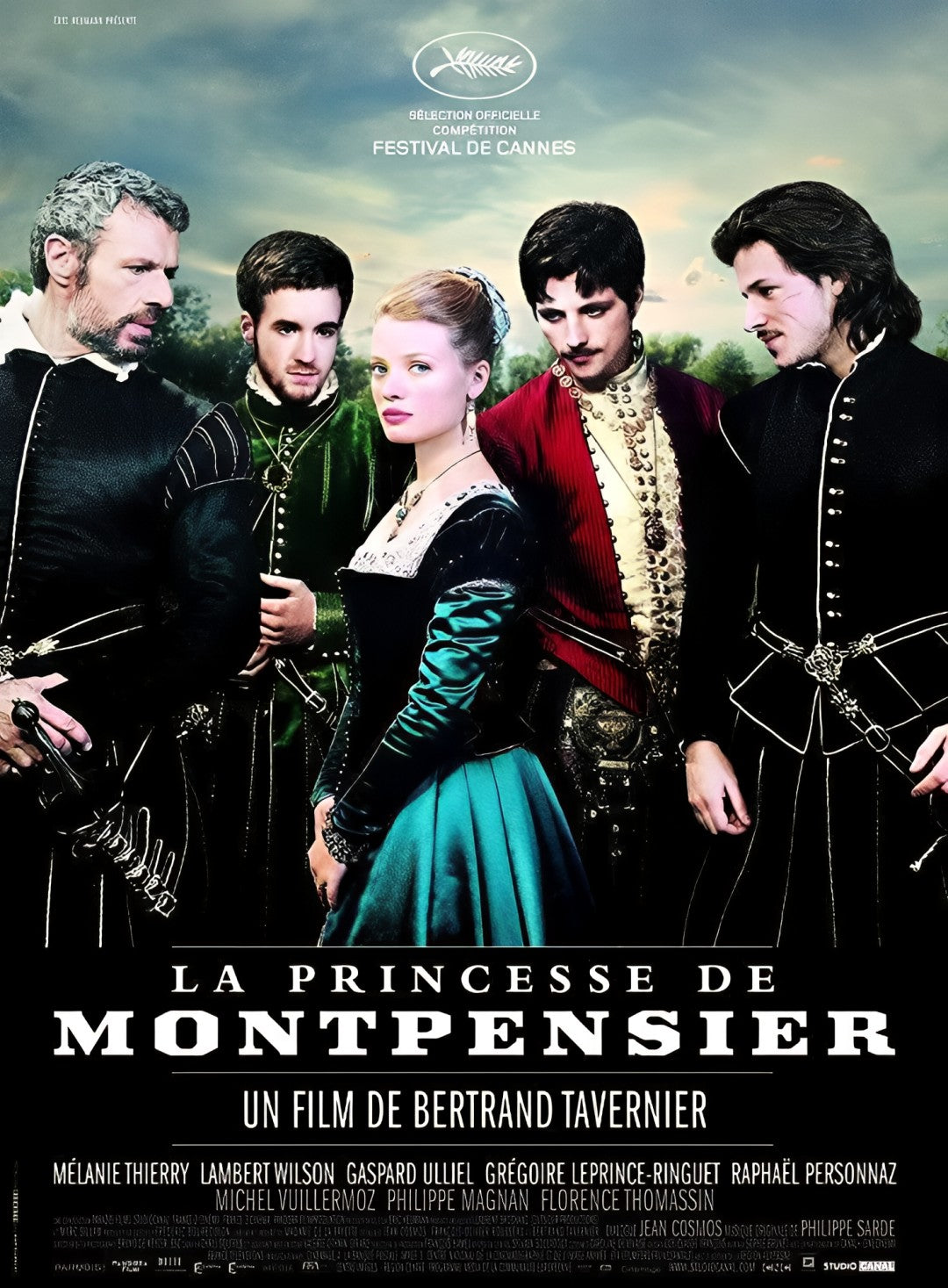 1-Disc La princesse de Montpensier (2010) 1080P for Gift Movie All RegionPlay Seal Box Blu-ray