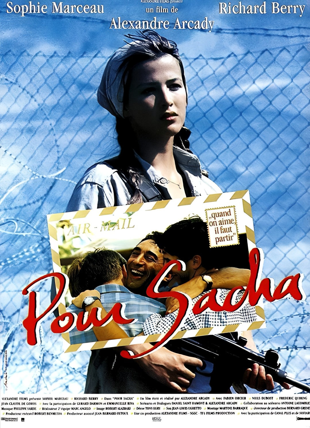 1-Disc Pour Sacha (1991) 1080P for Gift Movie All RegionPlay Seal Box Blu-ray