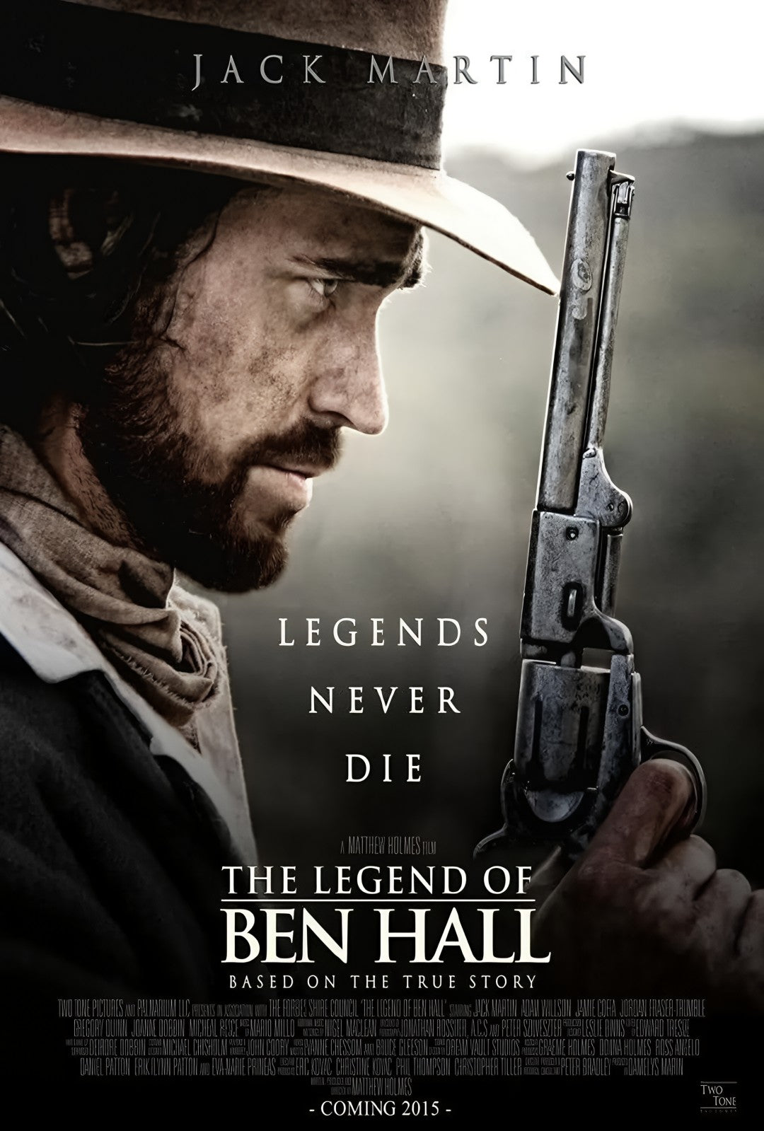 1-Disc The Legend of Ben Hall (2016) 1080P for Gift Movie All RegionPlay Seal Box Blu-ray