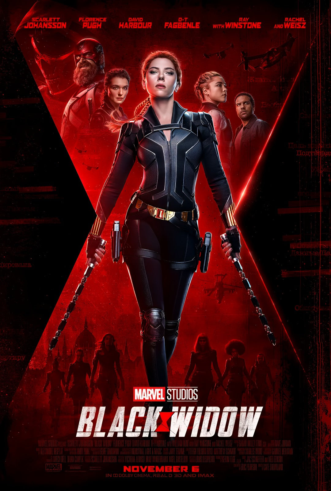 1-Disc Black Widow (2021) 1080P for Gift Movie All RegionPlay Seal Box Blu-ray