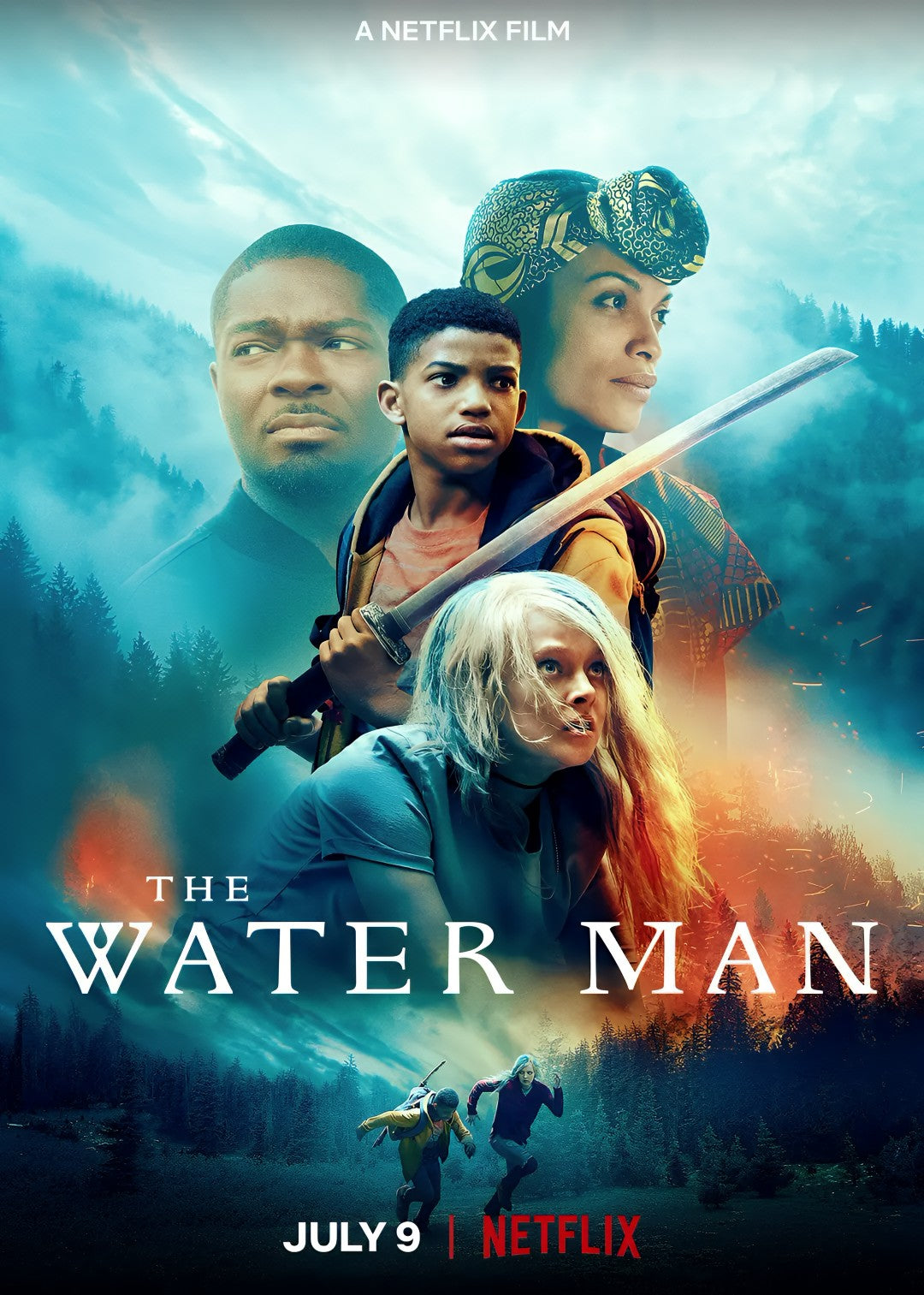 1-Disc The Water Man (2020) 1080P for Gift Movie All RegionPlay Seal Box Blu-ray