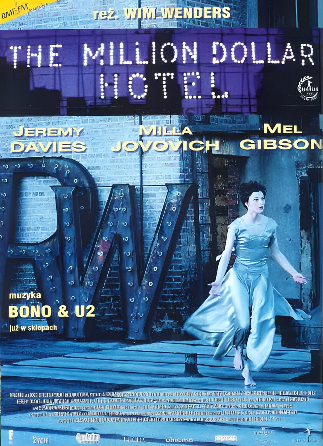 1-Disc The Million Dollar Hotel (2000) 1080P for Gift Movie All RegionPlay Seal Box Blu-ray