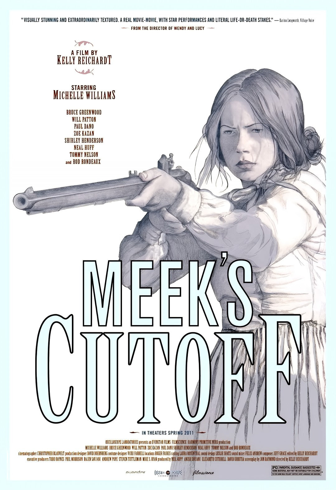 1-Disc Meek's Cutoff (2010) 1080P for Gift Movie All RegionPlay Seal Box Blu-ray