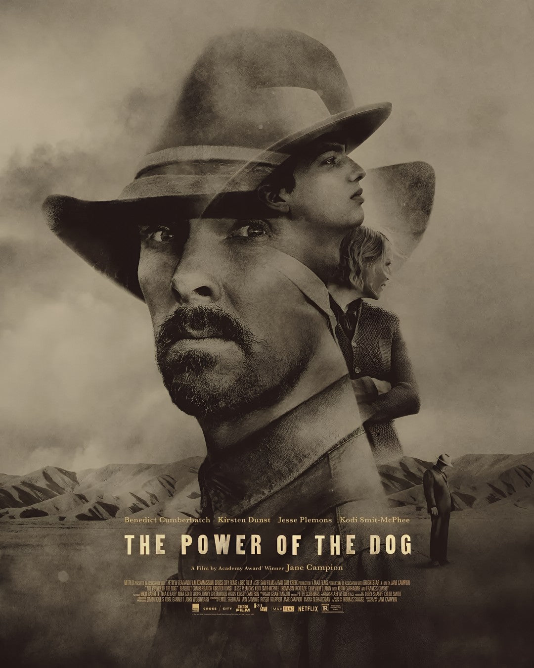 1-Disc The Power of the Dog (2021) 1080P for Gift Movie All RegionPlay Seal Box Blu-ray