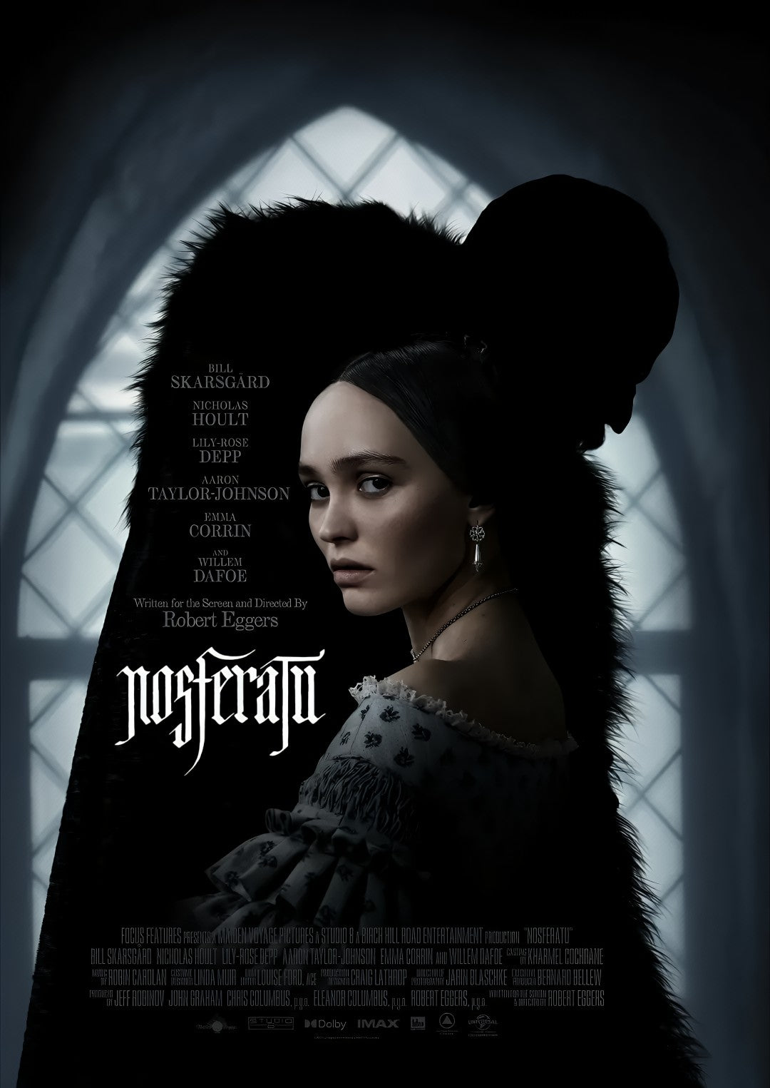 1-Disc Nosferatu (2024) 1080P for Gift Movie All RegionPlay Seal Box Blu-ray