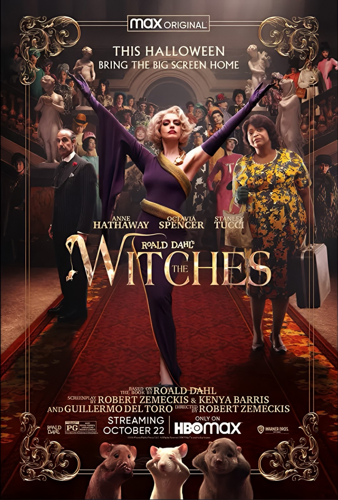 1-Disc The Witches (2020) 1080P for Gift Movie All RegionPlay Seal Box Blu-ray