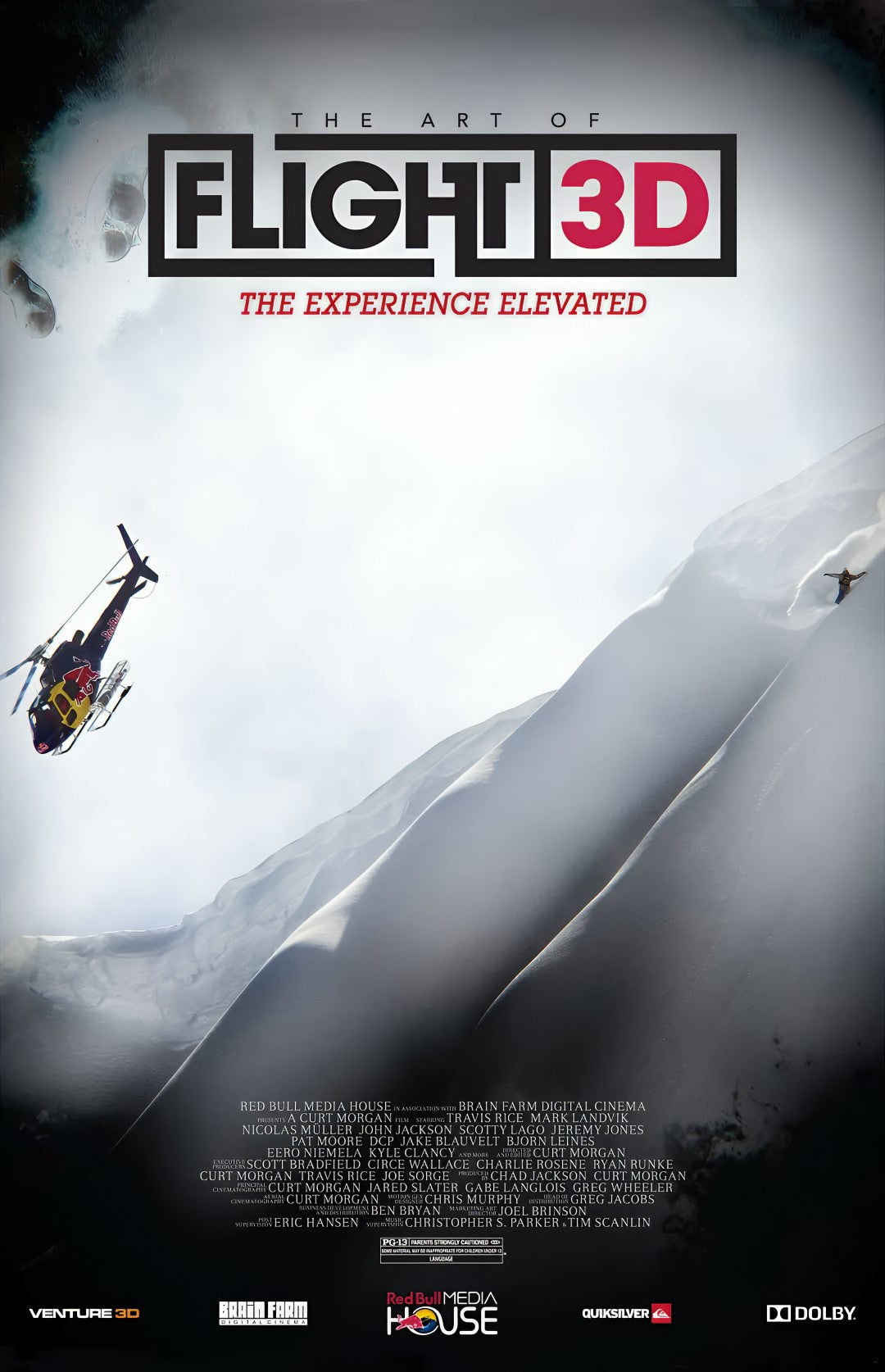 1-Disc The Art of Flight (2011) 1080P for Gift Movie All RegionPlay Seal Box Blu-ray