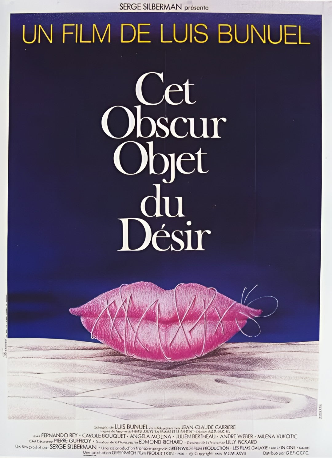 1-Disc Cet obscur objet du désir (1977) 1080P for Gift Movie All RegionPlay Seal Box Blu-ray