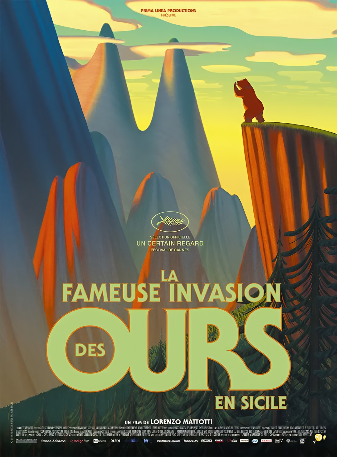 1-Disc La Fameuse Invasion des ours en Sicile (2019) 1080P for Gift Movie All RegionPlay Seal Box Blu-ray